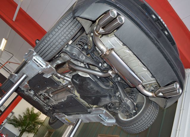 Friedrich Motorsport Gruppe A Duplex Sportauspuff Anlage für Audi A3 8V Sportba.