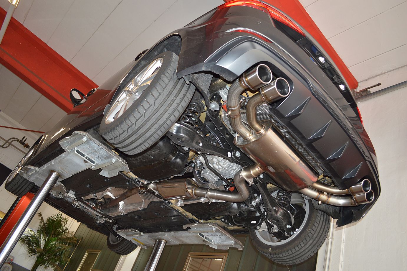 Friedrich Motorsport 76mm Duplex Auspuff Sportauspuff Anlage für Audi S3 8V Qua.