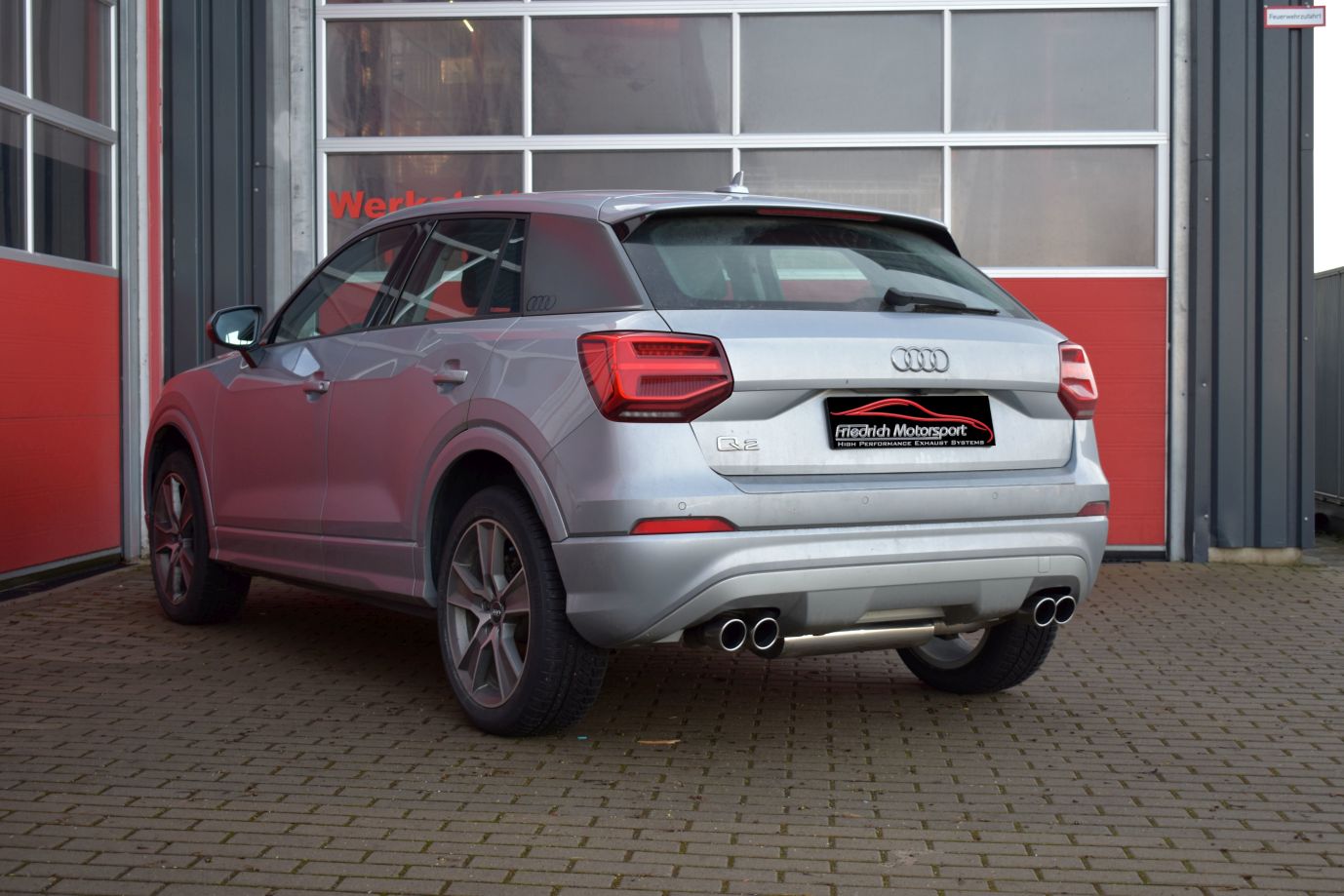 Friedrich Motorsport Gruppe A Duplex-Anlage Sportauspuff für Audi Q2 GA