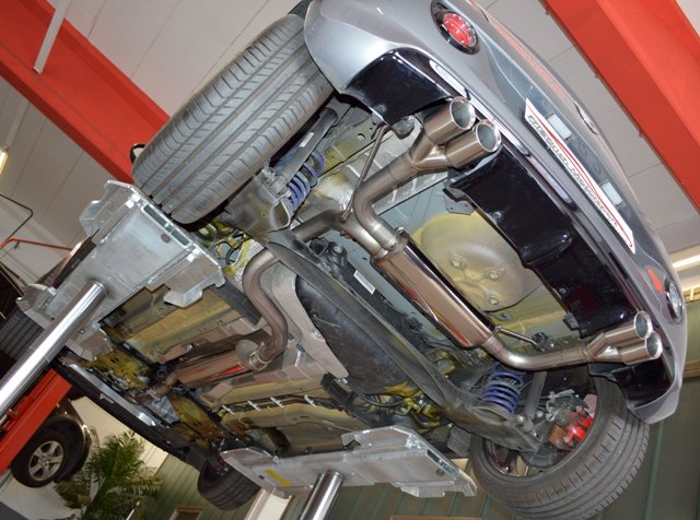 Friedrich Motorsport Gruppe A Duplex Sportauspuff Anlage für Opel Adam S 1.4l