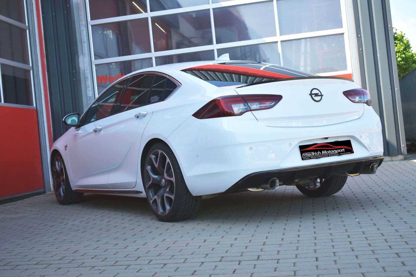Friedrich Motorsport 76mm Duplex Sportauspuff für Opel Insignia Grand Sport 1.5l