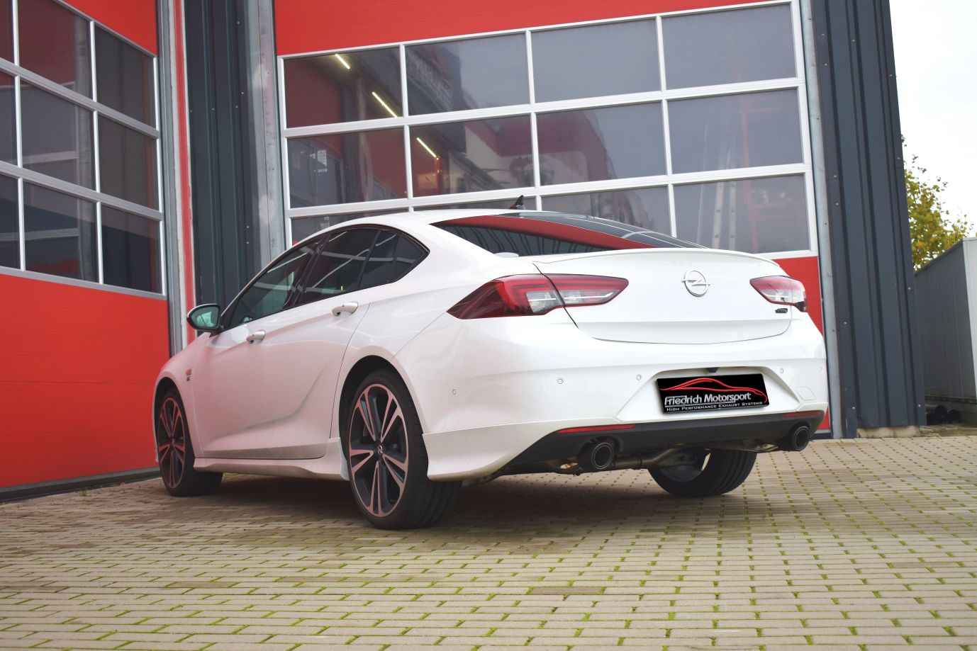 Friedrich Motorsport 76mm Duplex Sportauspuff für Opel Insignia Grand Sport 1.6l