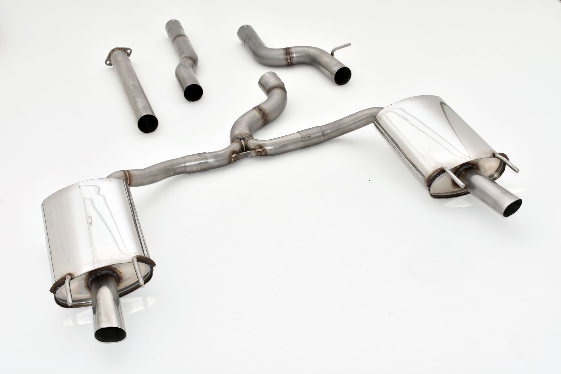 Friedrich Motorsport 76mm Duplex Sportauspuff für Opel Insignia Sports Tourer