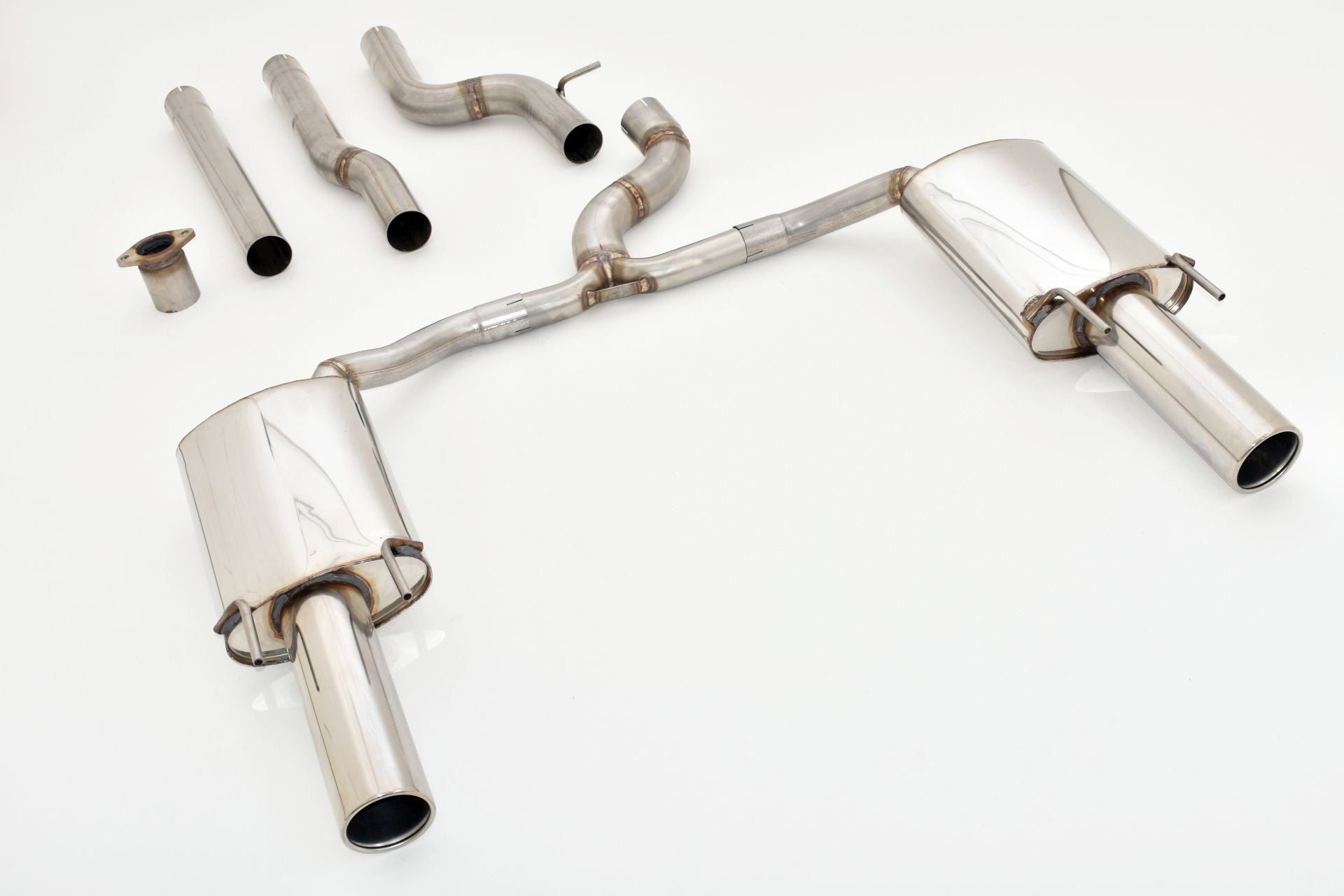 Friedrich Motorsport 76mm Duplex Sportauspuff für Opel Insignia Sports Tourer