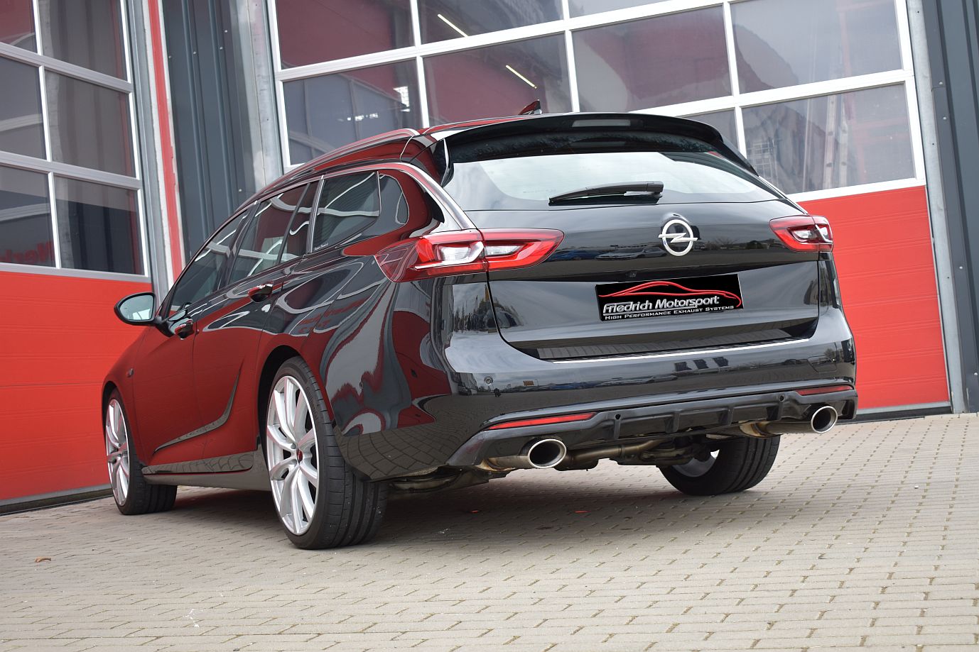 Friedrich Motorsport 76mm Duplex Sportauspuff für Opel Insignia Sports Tourer