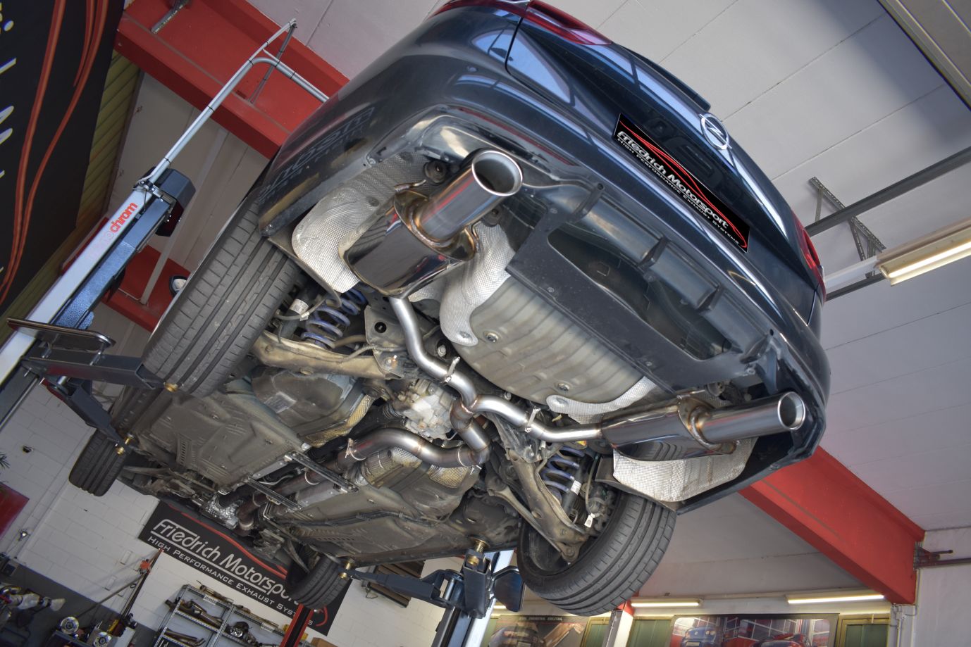 Friedrich Motorsport 76mm Duplex Sportauspuff für Opel Insignia Sports Tourer