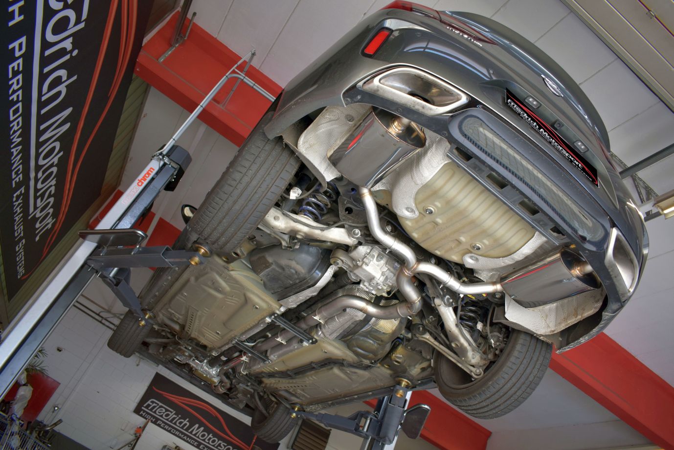 Friedrich Motorsport 76mm Duplex Sportauspuff für Opel Insignia Sports Tourer