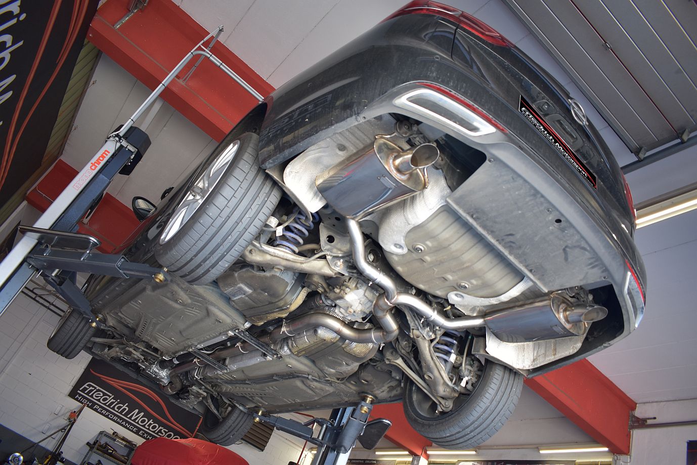Friedrich Motorsport 76mm Duplex Sportauspuff für Opel Insignia Sports Tourer