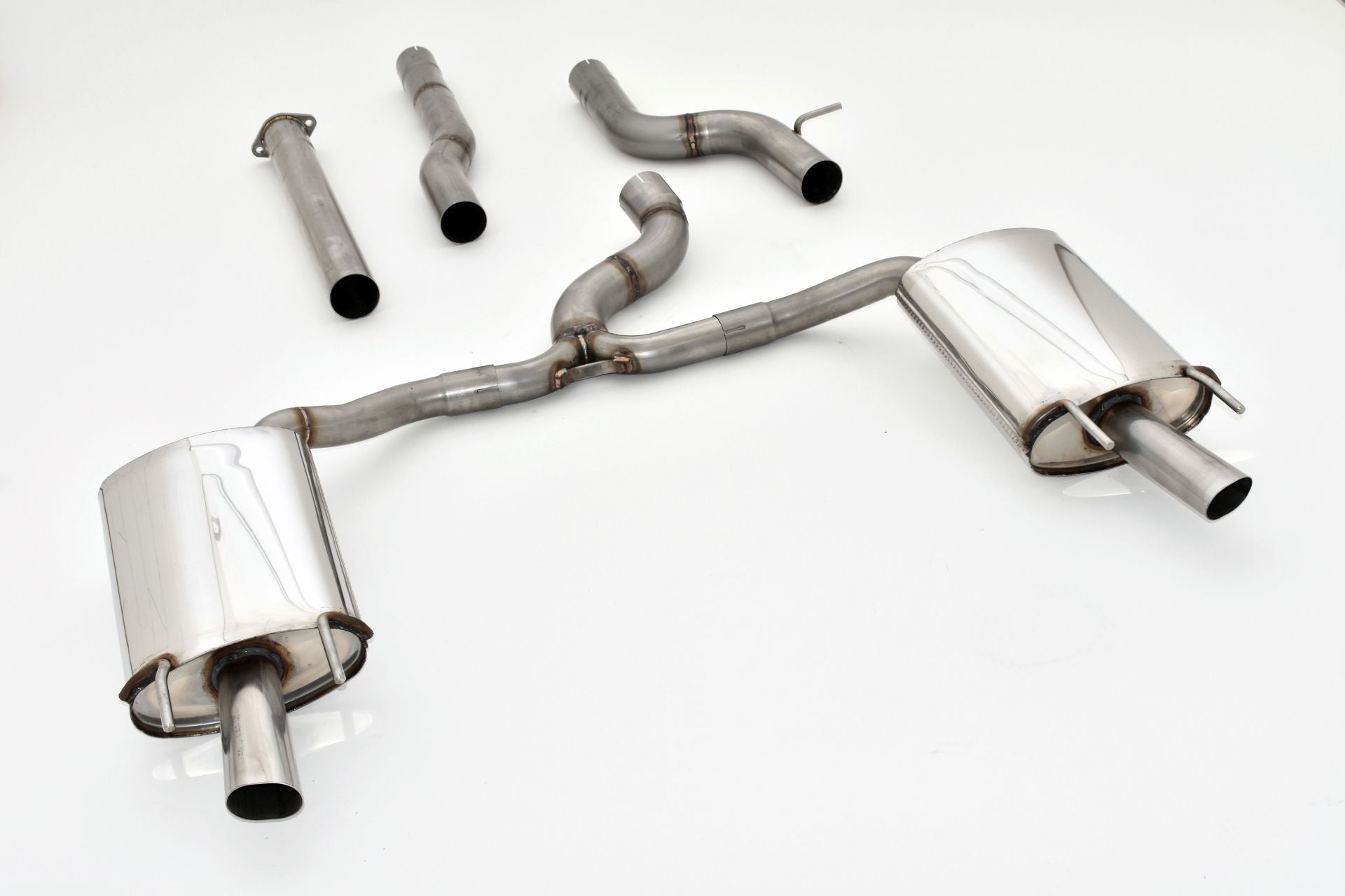 Friedrich Motorsport 76mm Duplex Sportauspuff für Opel Insignia Sports Tourer