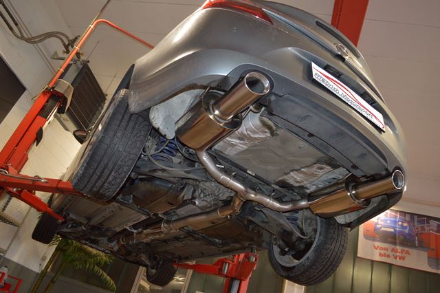 Friedrich Motorsport 76mm Duplex Sportauspuff Anlage für Opel Insignia