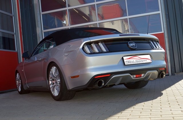 Friedrich Motorsport 76mm Duplex Sportauspuff Auspuff Anlage für Ford Mustang