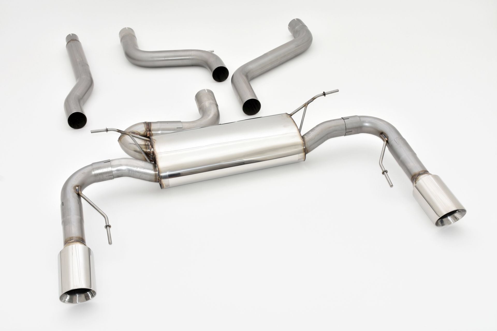 Friedrich Motorsport 76mm Duplex-Anlage Sportauspuff für Ford Focus 4 Turnier