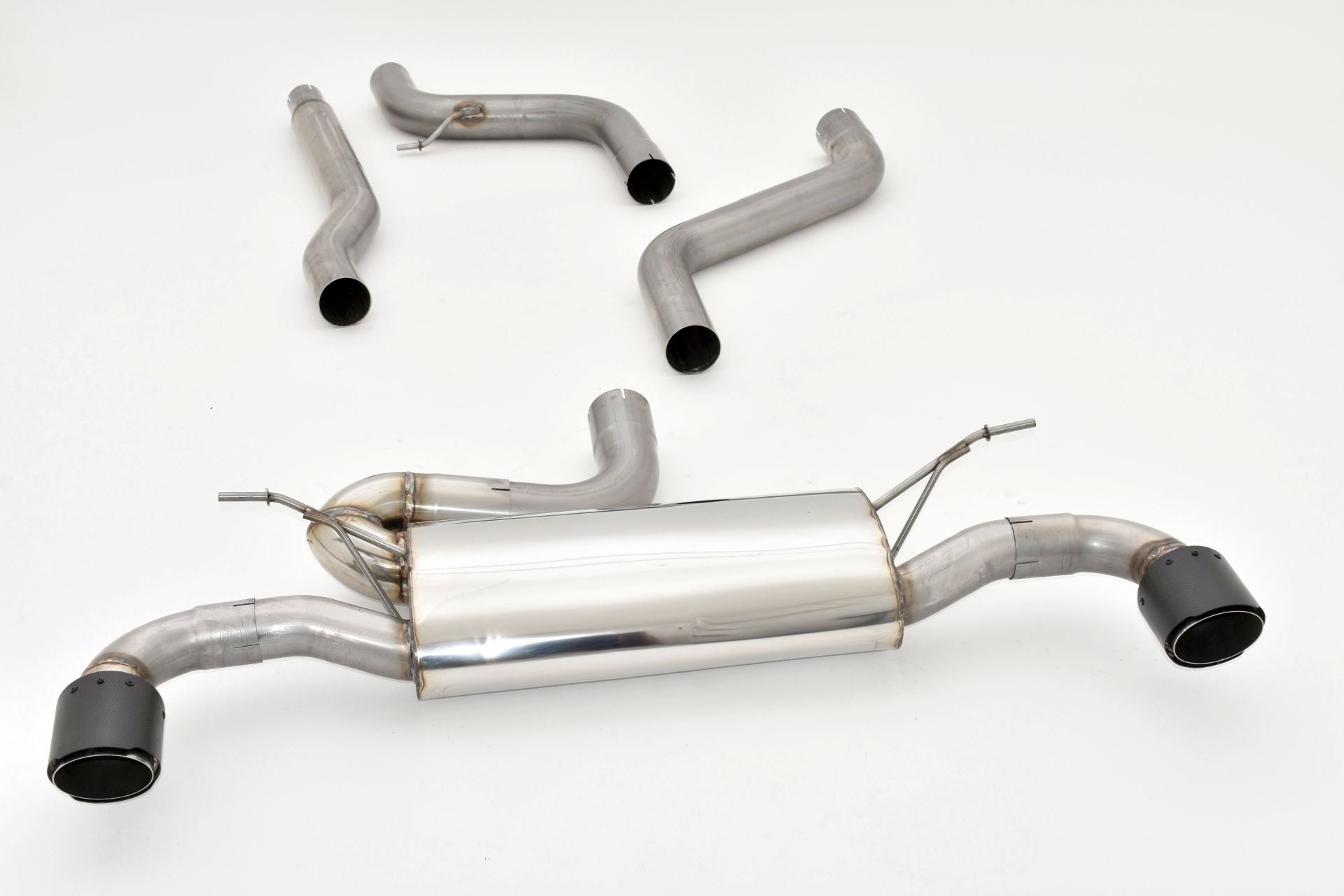 Friedrich Motorsport 76mm Duplex-Anlage Sportauspuff für Ford Focus 4 DEH ST
