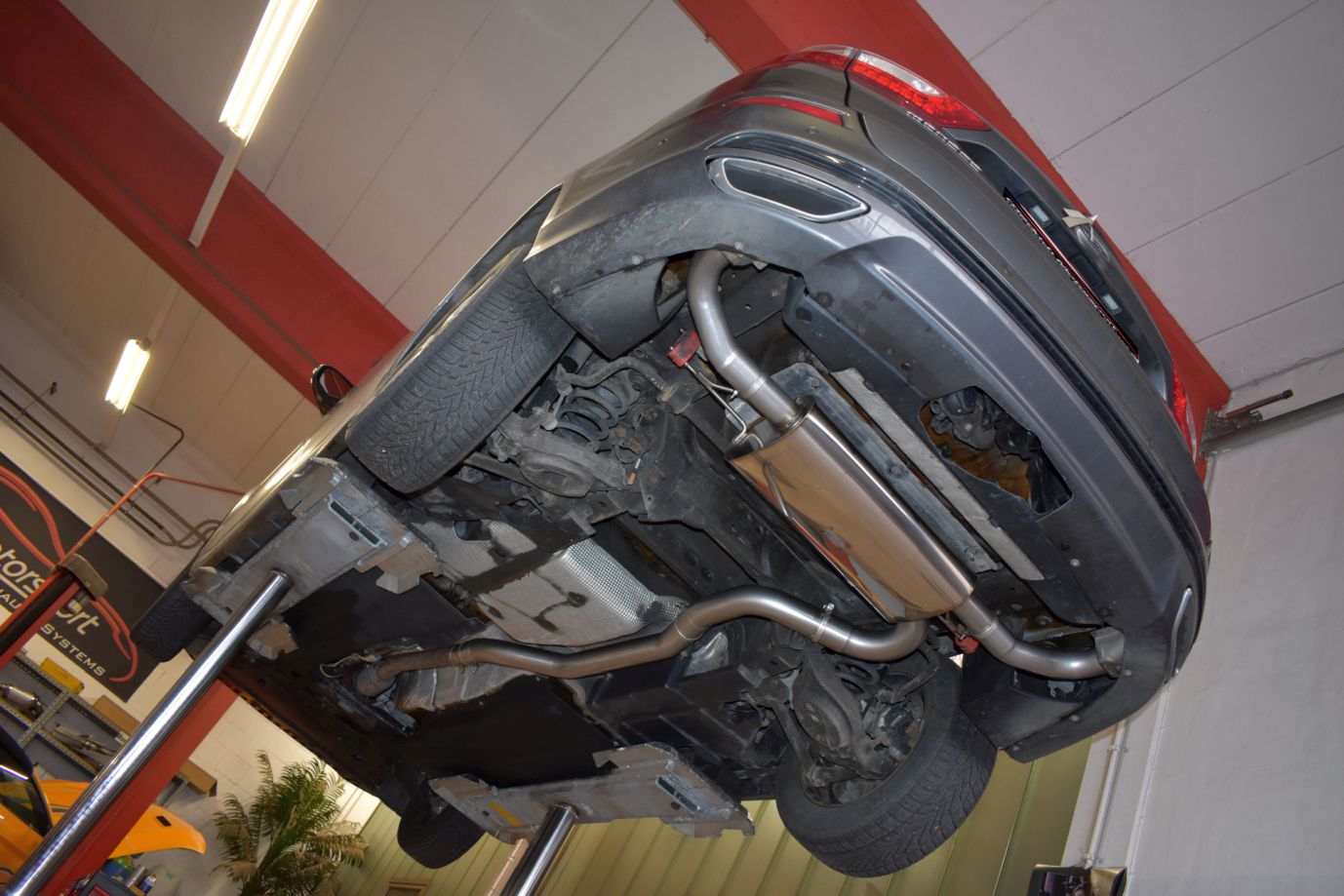Friedrich Motorsport 76mm Duplexanlage Sportauspuff für Ford Mondeo BA7 5