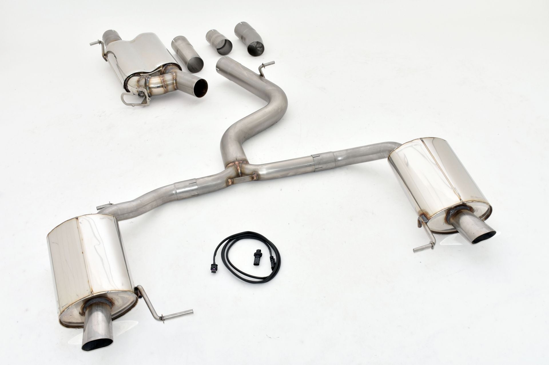 Friedrich Motorsport 76mm Duplex Sportauspuff Klappensteuerung für VW Arteon 3H