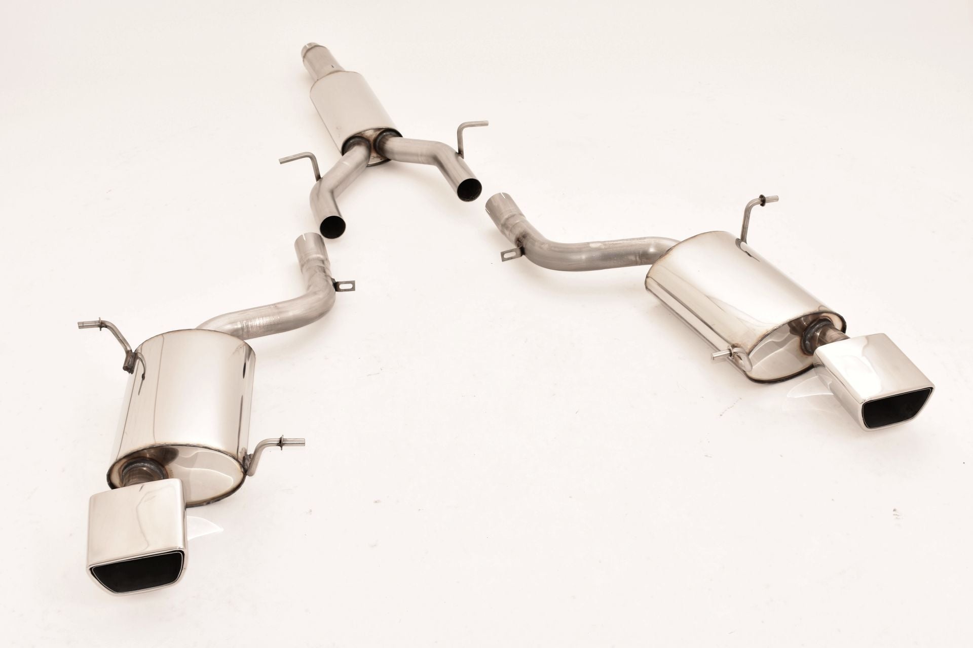 Friedrich Motorsport 76mm Auspuff Sportauspuff Anlage für Mercedes R172 SLK