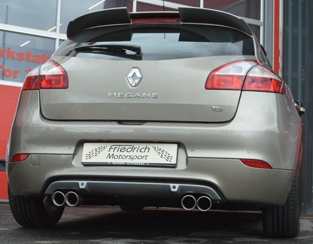 Friedrich Motorsport Duplex Auspuff Sportauspuff für Renault Megane 3 Typ Z