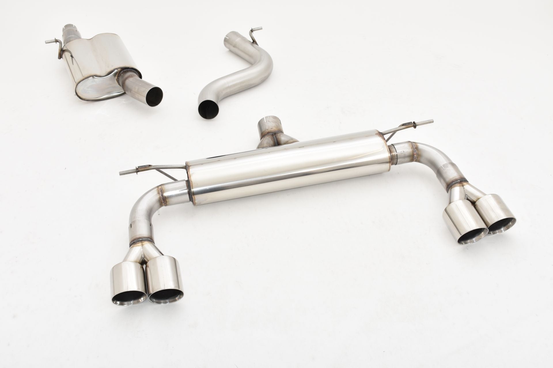 Friedrich Motorsport 76mm Duplex Sportauspuff für Seat Ateca Allrad inkl. FR 2.0