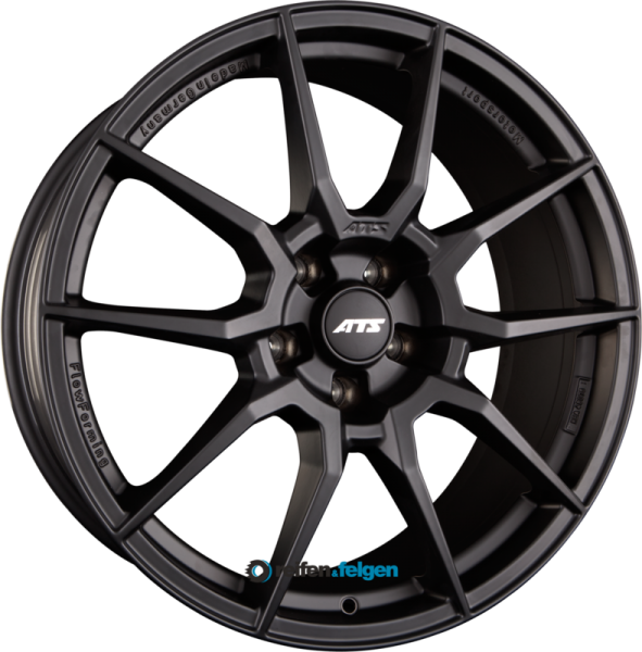 ATS RACELIGHT Flow-Forming 11x20 ET50 5x112 NB75.1 Racing-Schwarz