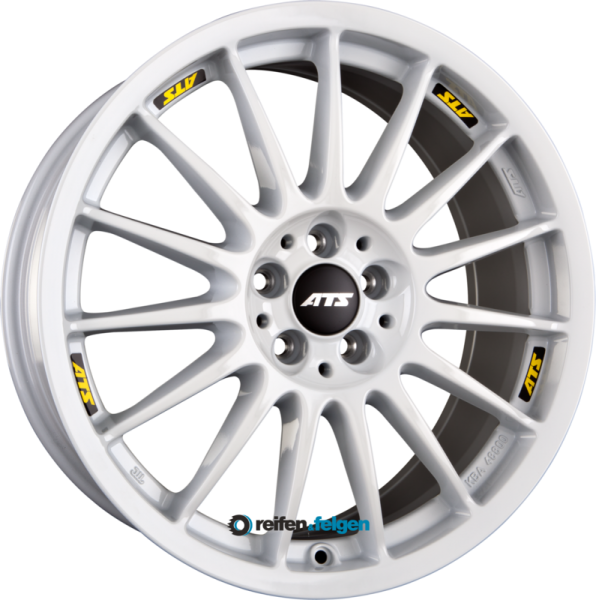 ATS STREETRALLYE 7.5x18 ET35 5x100 NB63.3 Rallye-Weiß