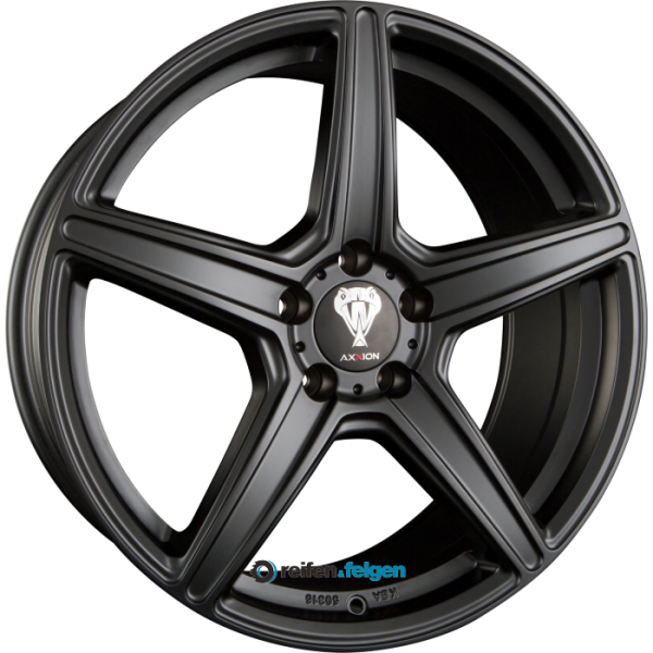 AXXION AX7 SUPER CONCAVE 8.5x19 ET20 5x120 NB72.6 Mattschwarz Lackiert (SW)
