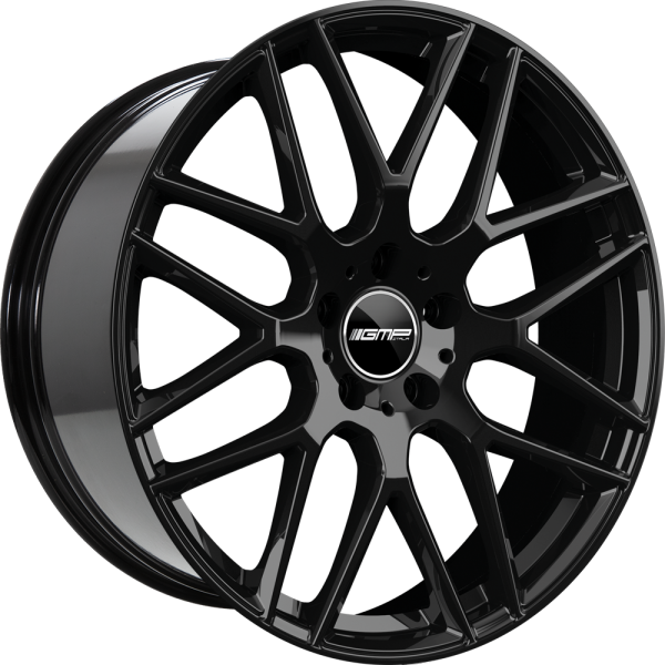 GMP Berghem  9x19 ET48 5x112 NB66.6 Black diamond