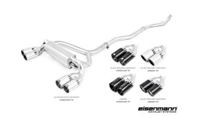 Eisenmann Endschalldämpfer Endschalldämpfer left/right passend für BMW F87