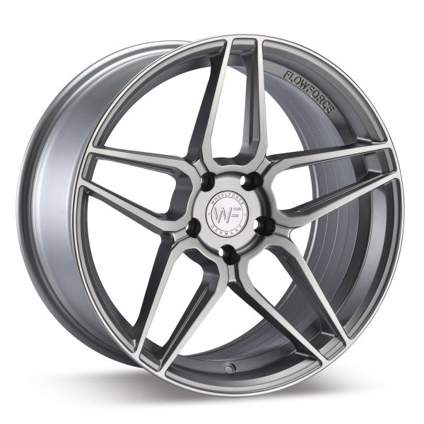 Wheelforce CF1-RS 9.5x19 ET40 5x120 NB72.56 FROZEN SILVER