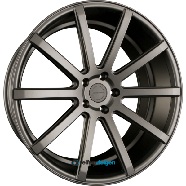 CORSPEED DEVILLE 9.5x19 ET47 5x112 NB73.1 Matt Gunmetal