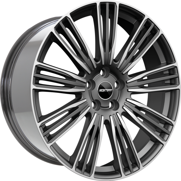 GMP Coventry  9,5x22 ET42 5x108 NB63.4 Black diamond
