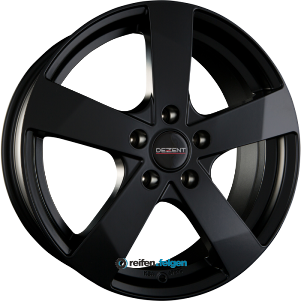 DEZENT TD 7x16 ET40 5x112 NB70.1 DARK - Black Matt