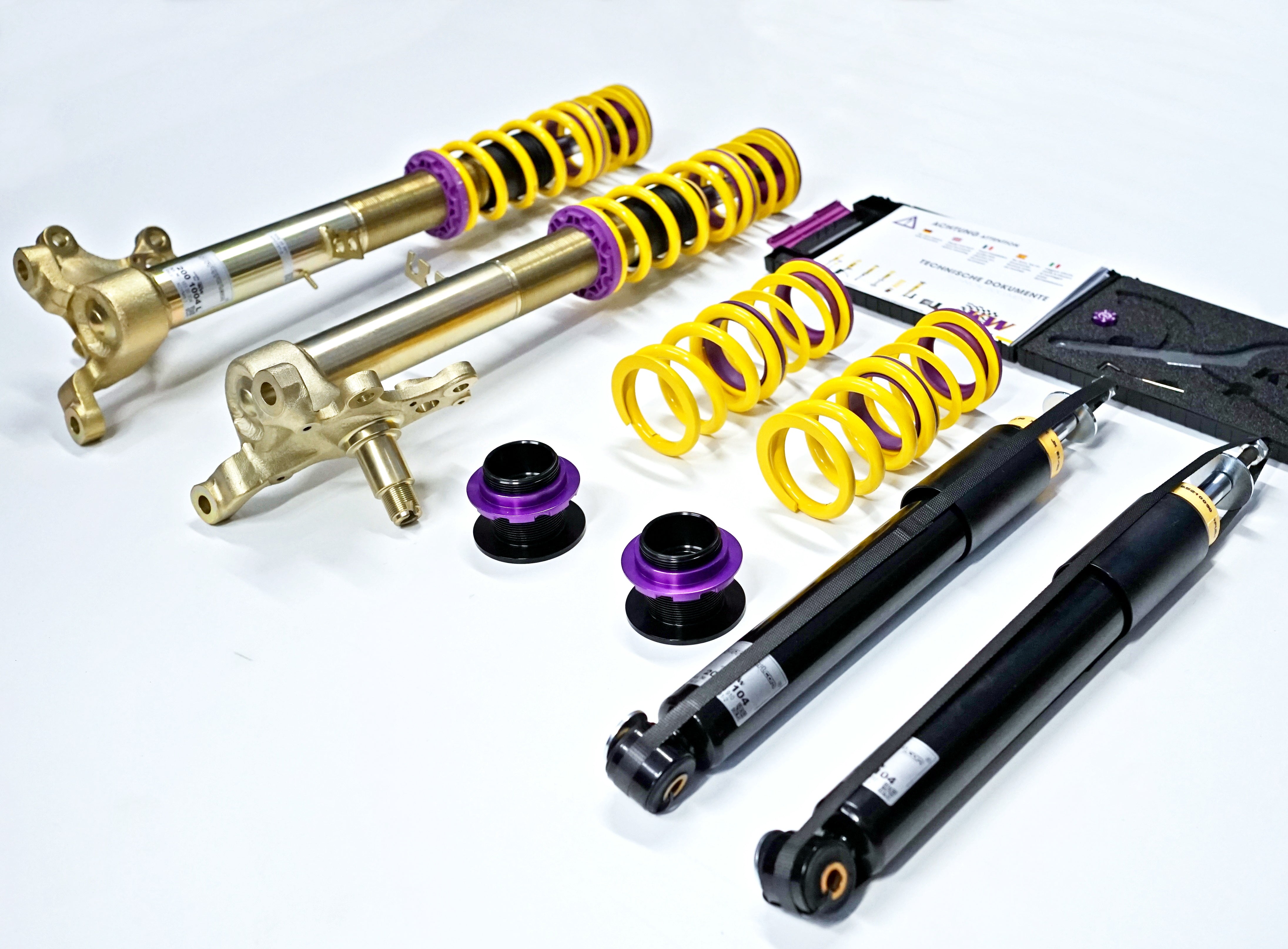 gepfeffert.com Gewindefahrwerk V1 BMW 3er E30 inklu. Federbeine