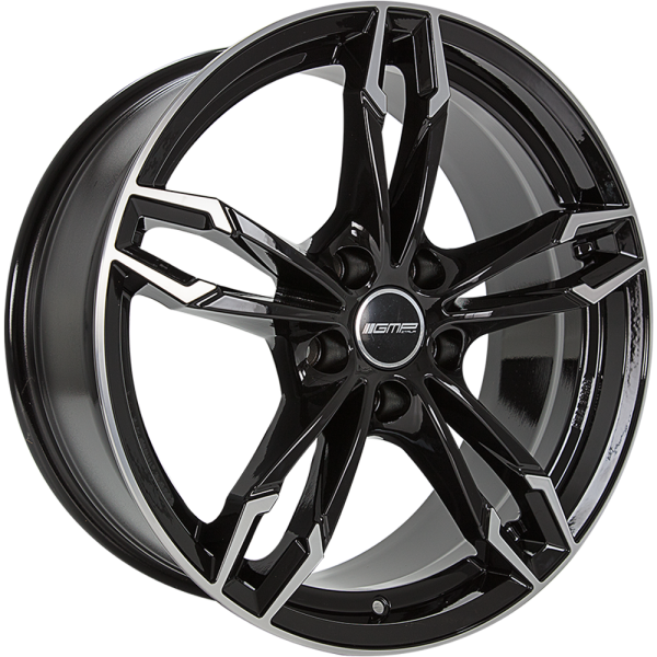 GMP Dea  9x19 ET44 5x120 NB72.6 Black diamond