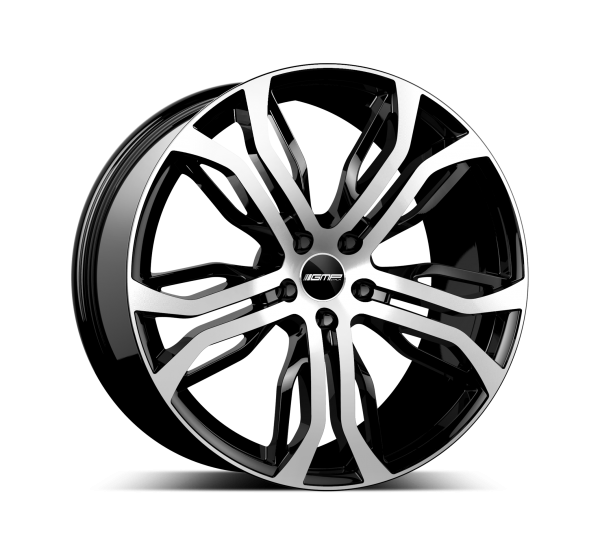 GMP Dynamik  9x20 ET45 5x120 NB72.6 Black diamond