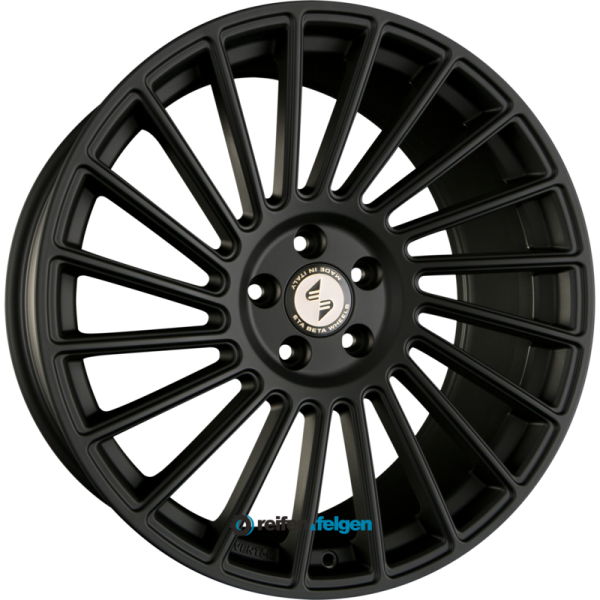 ETA BETA VENTI-R 8.5x19 ET32 5x100 NB78.1 BLACK MATT - Schwarz Matt