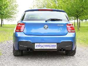 Eisenmann Endschalldämpfer Edelstahl Duplex (links/rechts) passend für BMW F21