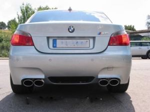 Eisenmann Endschalldämpfer Edelstahl Duplex (links/rechts) passend für BMW E60/E61