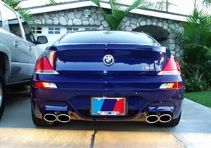 Eisenmann Racing Motorsport Sound Endschalldämpfer Edelstahl Duplex (links/rechts) passend für BMW E63 Coupe/BMW E64 Cabrio/ convertible M