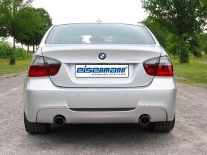 Eisenmann Racing Motorsport Sound Endschalldämpfer Edelstahl Duplex (links/rechts) passend für BMW E92 Coupe/BMW E93 Cabrio/ convertible