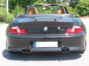 Eisenmann Racing Motorsport Sound Endschalldämpfer Edelstahl Duplex (links/rechts) passend für BMW E36/7S/BMW E36/8S