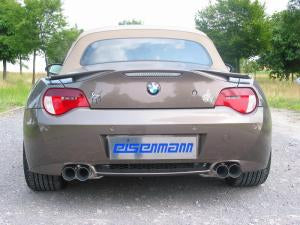 Eisenmann Racing Motorsport Sound Endschalldämpfer Edelstahl Duplex (links/rechts) passend für BMW E85 Roadster/BMW E86 Coupe