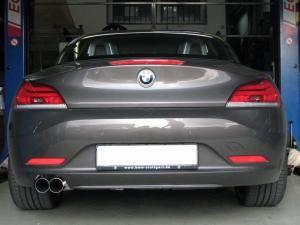Eisenmann Racing Motorsport Sound Endschalldämpfer Edelstahl Einseitig passend für BMW E89 Roadster/BMW E89 Coupe