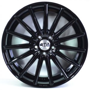 GTP 090 8,5x19 5x112 ET45 Vollschwarz GTP WHEELS 8,5x19 ET45 5x112 Alufelge