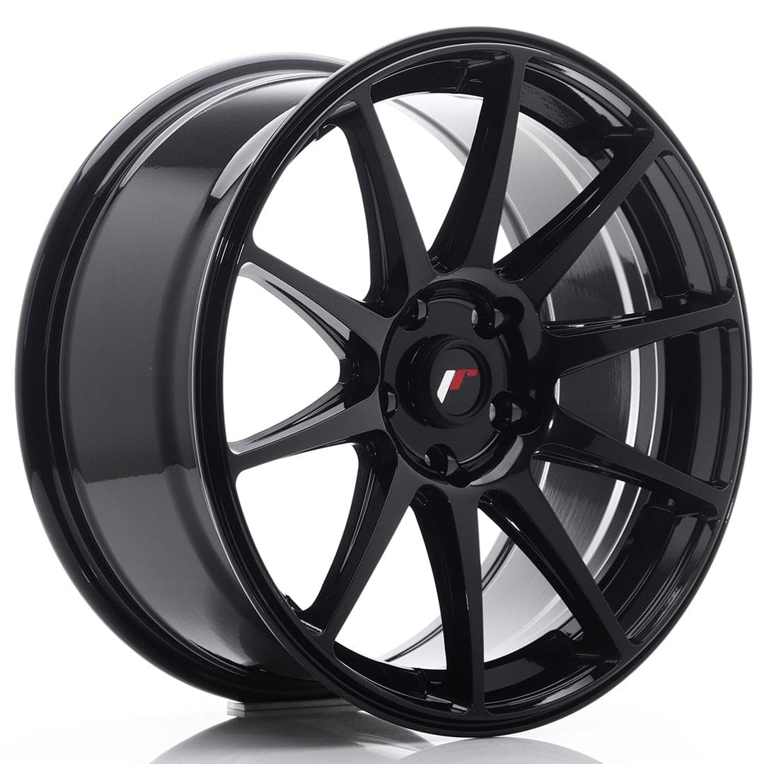 JR Wheels JR11 8x17 ET20-35 4H(4x...) Gloss Black