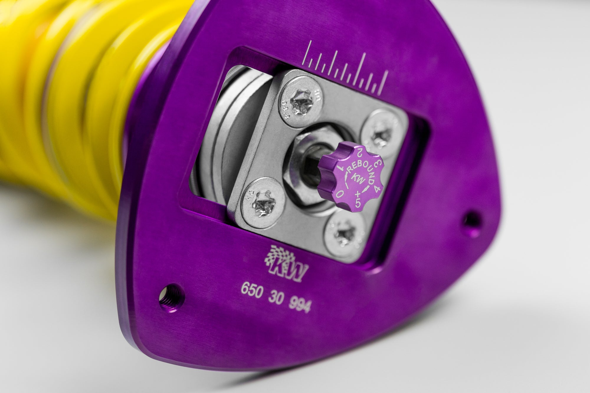 gepfeffert.com Gewindefahrwerk V2 Golf VIII Ø 50mm (tiefe Ausführung mit Sturzdomlager)