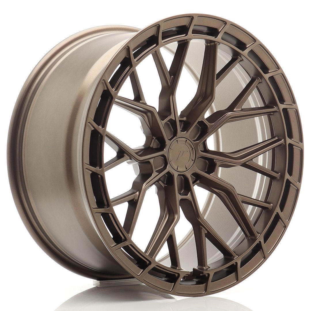 JR Wheels JR48 9x20 ET20-51 Custom PCD Flow Form Flat Bronze