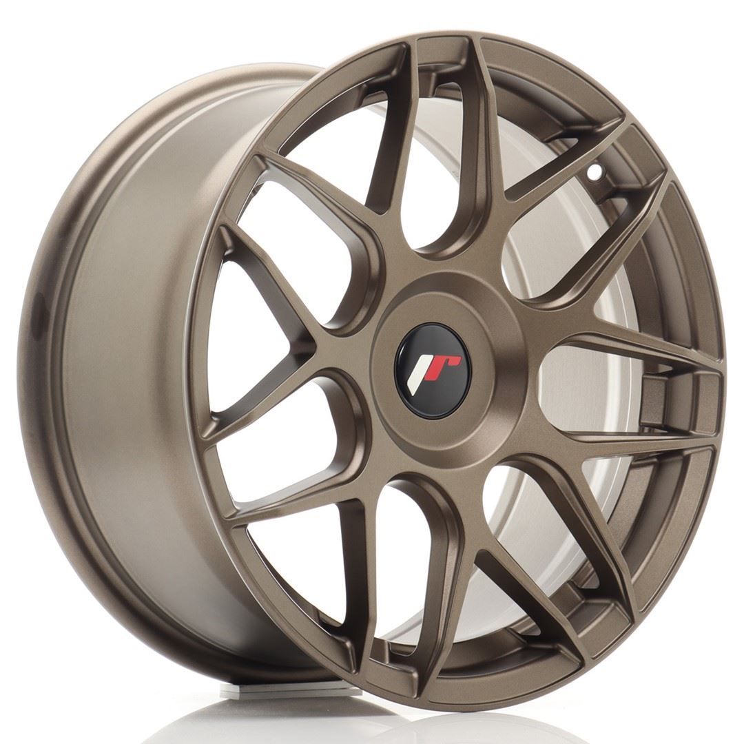 JR Wheels JR18 7x17 ET40 5x100/114 Matt Bronze