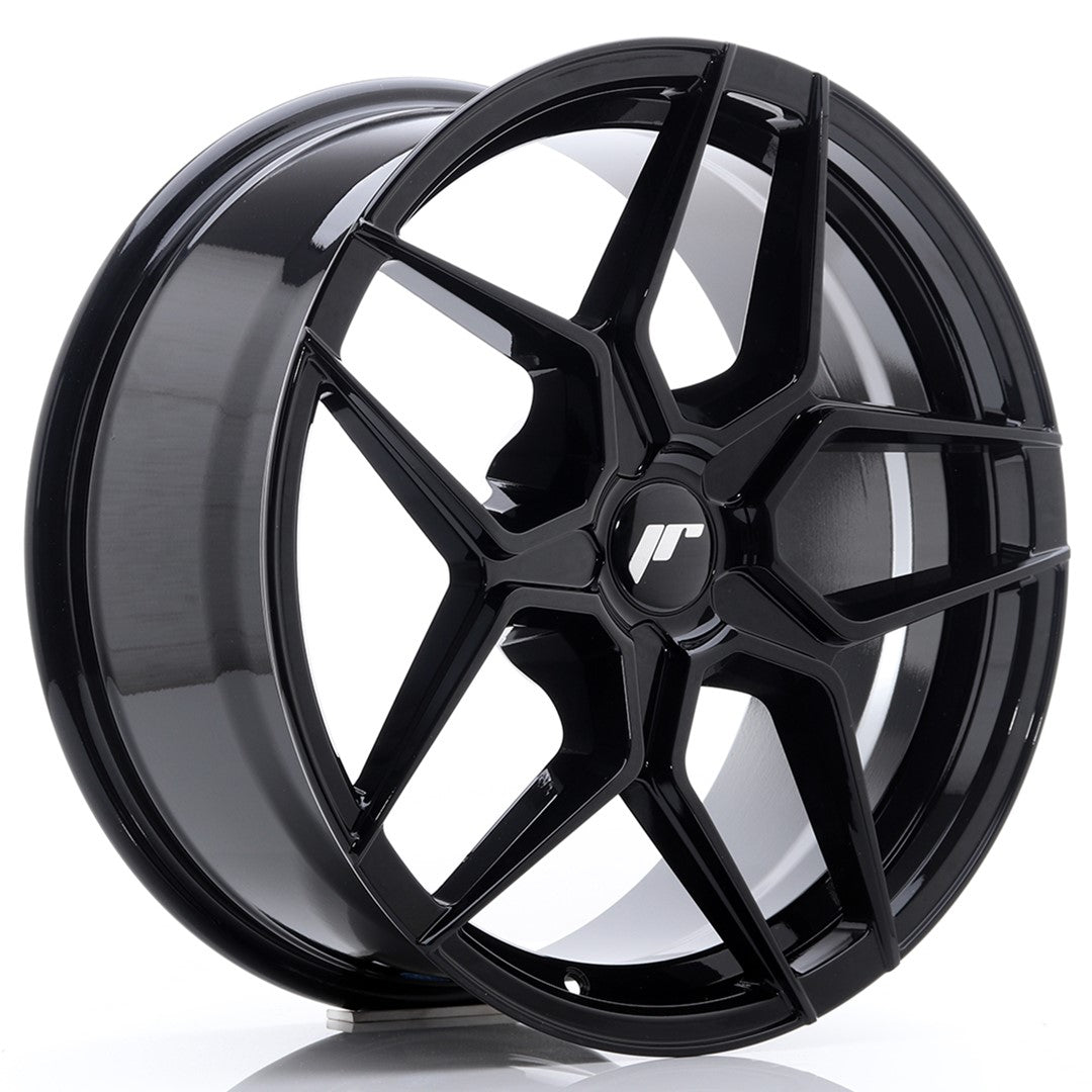 JR Wheels JR34 8x18 ET42 5x112 Glossy Black