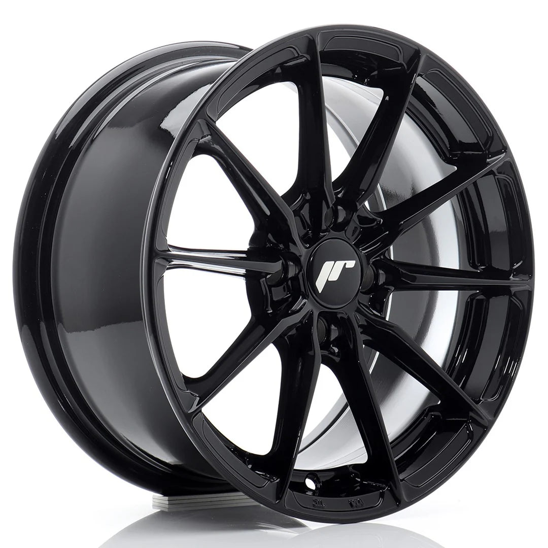 JR Wheels JR37 8x17 ET40 5x112 Glossy Black