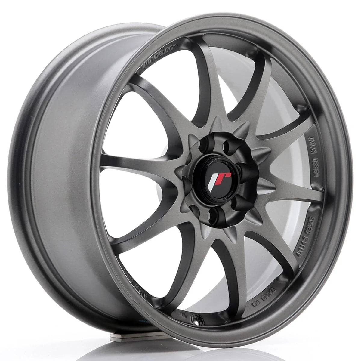 JR Wheels JR5 8,5x17 ET35 5x100/114,3 Matt Gun Metal